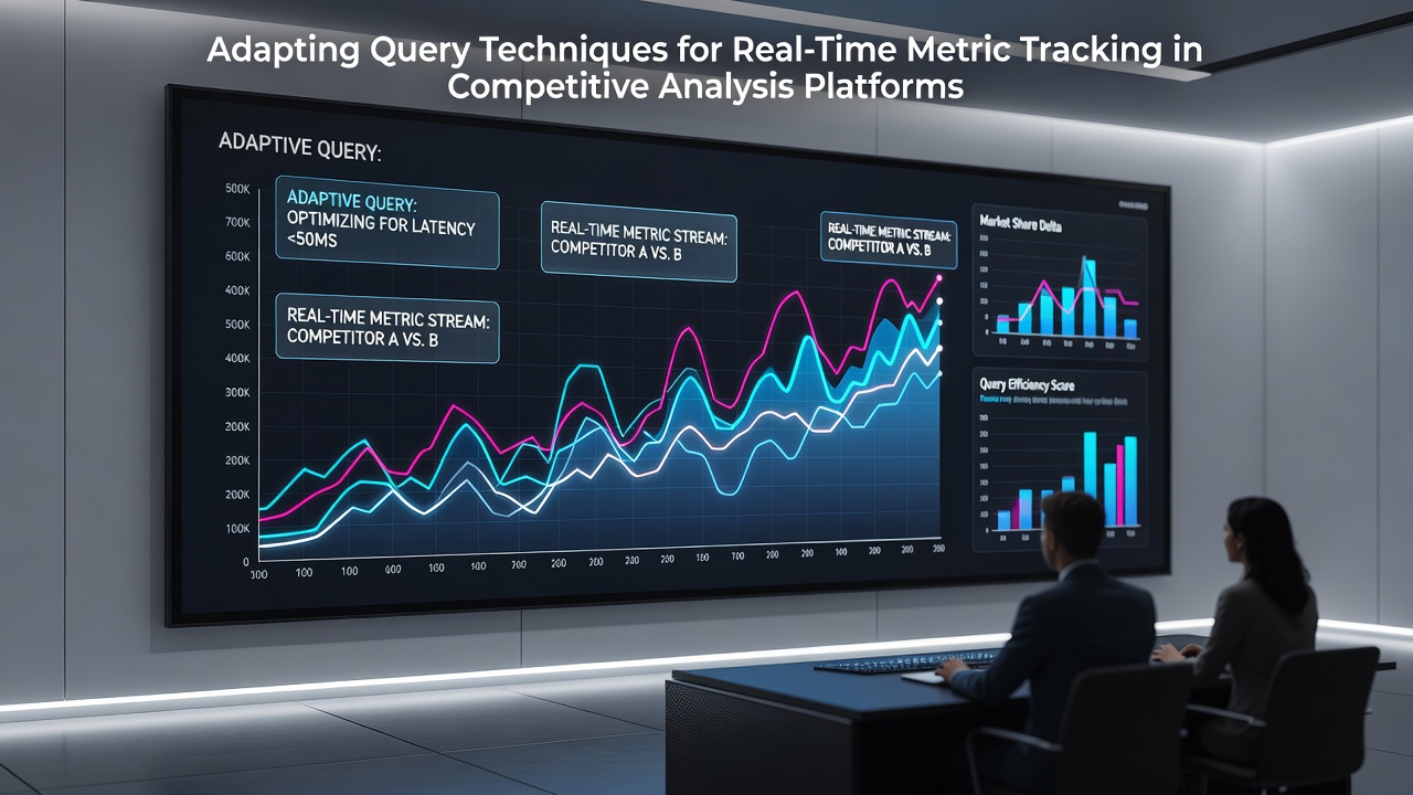 Adapting Query Techniques for Real-Time Metric Tracking in Competitive Analysis Platforms