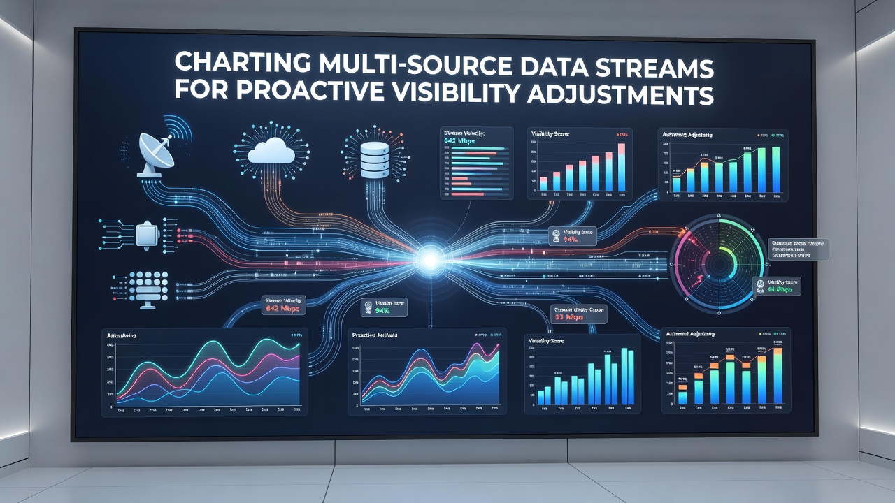 Charting Multi-Source Data Streams for Proactive Visibility Adjustments